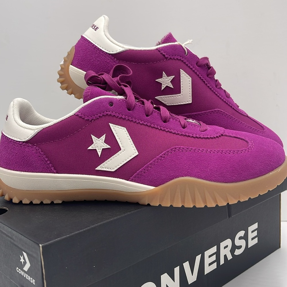 Converse Men’s RUN STAR TRAINER OX QUANTUM VIOLET/EGRET/WHITE
A13361C Sneakers - Picture 9 of 16